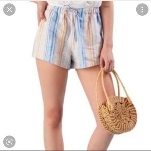 NWT Reformation Jamaica Marbella Linen Shorts